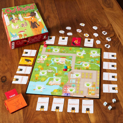 Gamewright Outfoxed! A Cooperative Whodunit Board Game for Kids 5+ 🍁 All In One Marketplace Canada