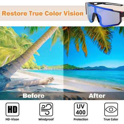Kids Sunglasses for Boys Girls, 3Pack UV400 Protection Goggles Youth Sports Sunglasses for Baseball Cycling Climbing (3 PACK)