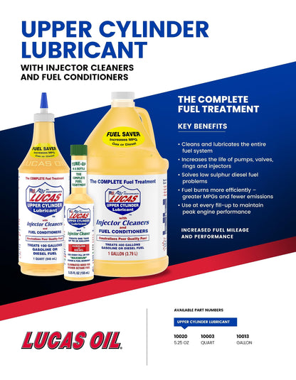Lucas 10013 Fuel Treatment - 1 Gallon