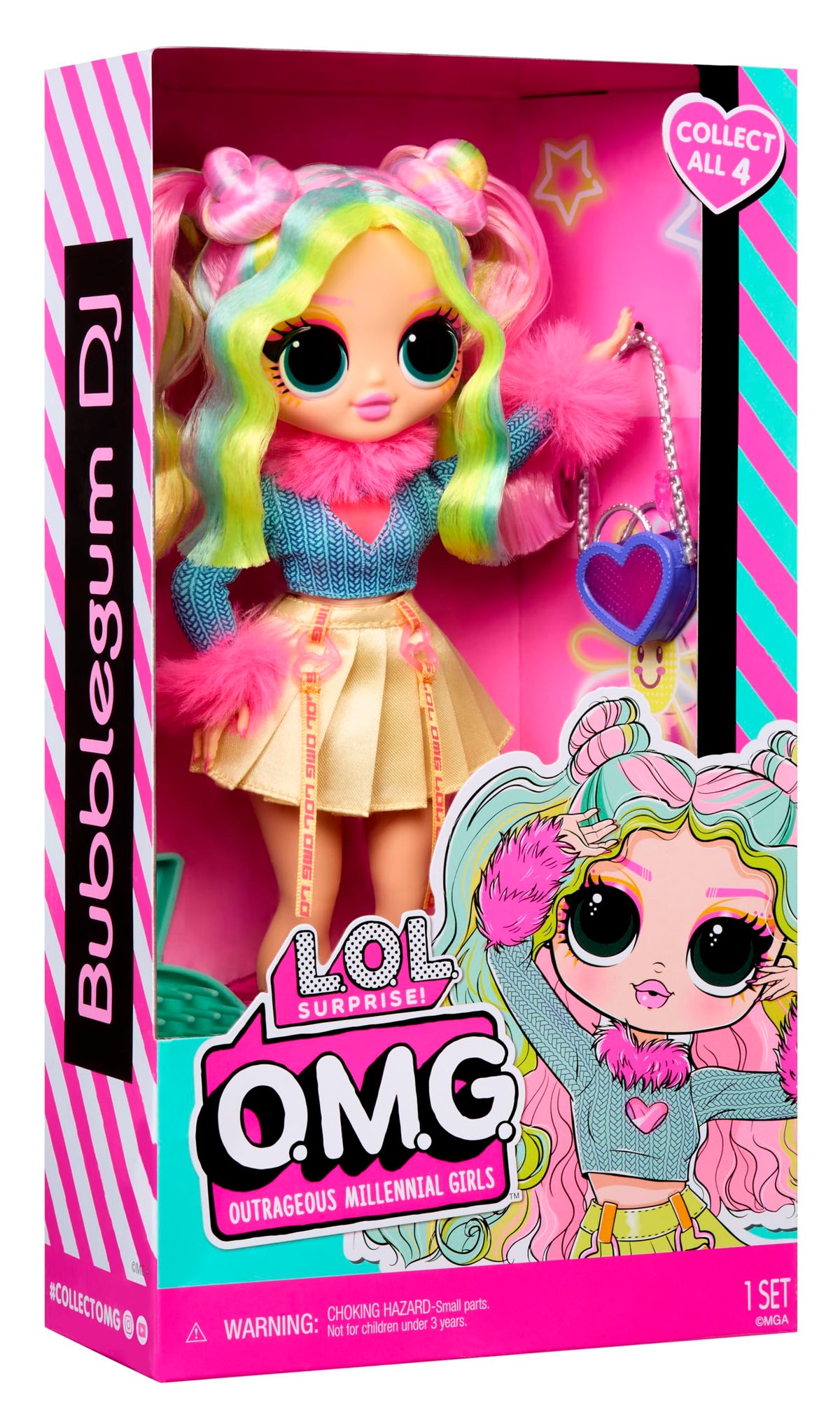 L.O.L. Surprise! OMG Doll Bubblegum DJ