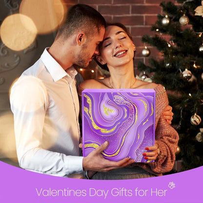 Happy Birthday Gifts for Women Mom Her, Christmas Gift for Women Moms, Self Care Package, Get Well Soon Gifts for Mom, Her, Girlfriend, Bestie, Sister, Wife - Self Care Gift Basket with Flannel Blanket 🍁 All In One Marketplace Canada