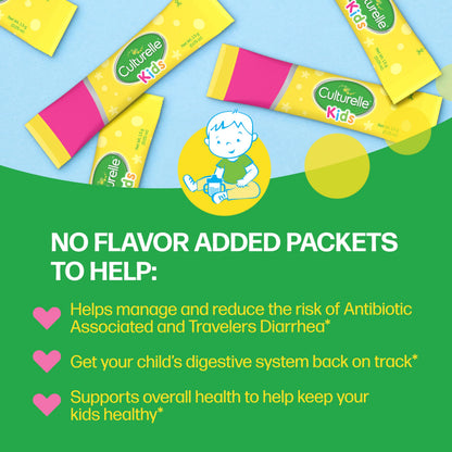 Culturelle Kids Daily Probiotic Packets for Kids | With 100% Naturally Sourced Lactobacillus GG Strain †††††† | Most Clinically Studied Probiotic | Pediatrician Recommended † | 30 Count Packets 🍁 All In One Marketplace Canada