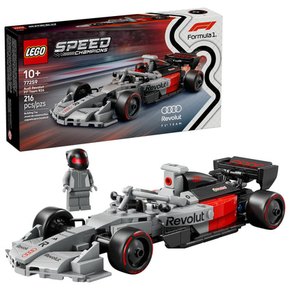 LEGO Speed Champions Audi Revolut F1 Team R26 Race Car Toy - Building Sets for Boys & Girls, Ages 10+ - F1 Car Kit for Display or Play - Gift for Birthdays - 77259 LEGO