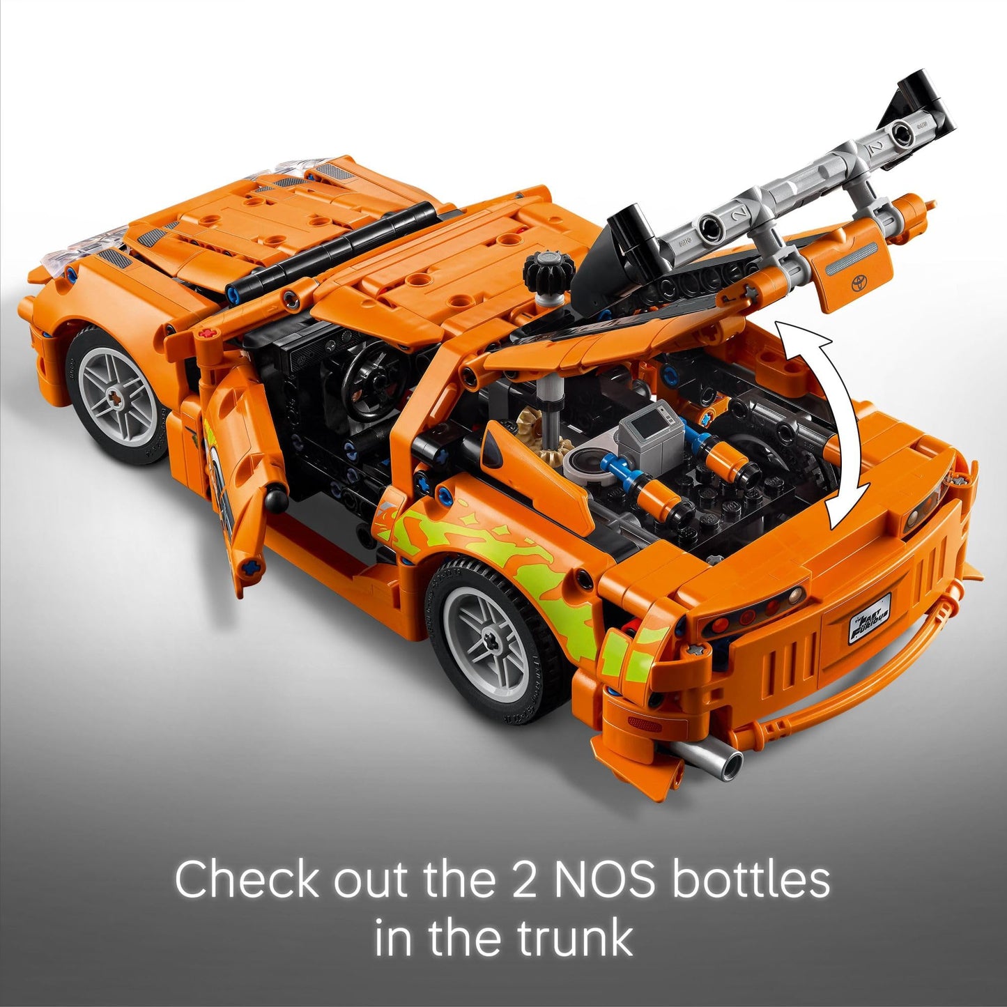 LEGO Technic Fast and Furious Toyota Supra MK4 Building Kit- Toy Car for Kids, Boys, and Girls, Ages 9+ - Creative Gift for Fast and Furious Car Fans - Realistic Engineering Details - 42204 LEGO