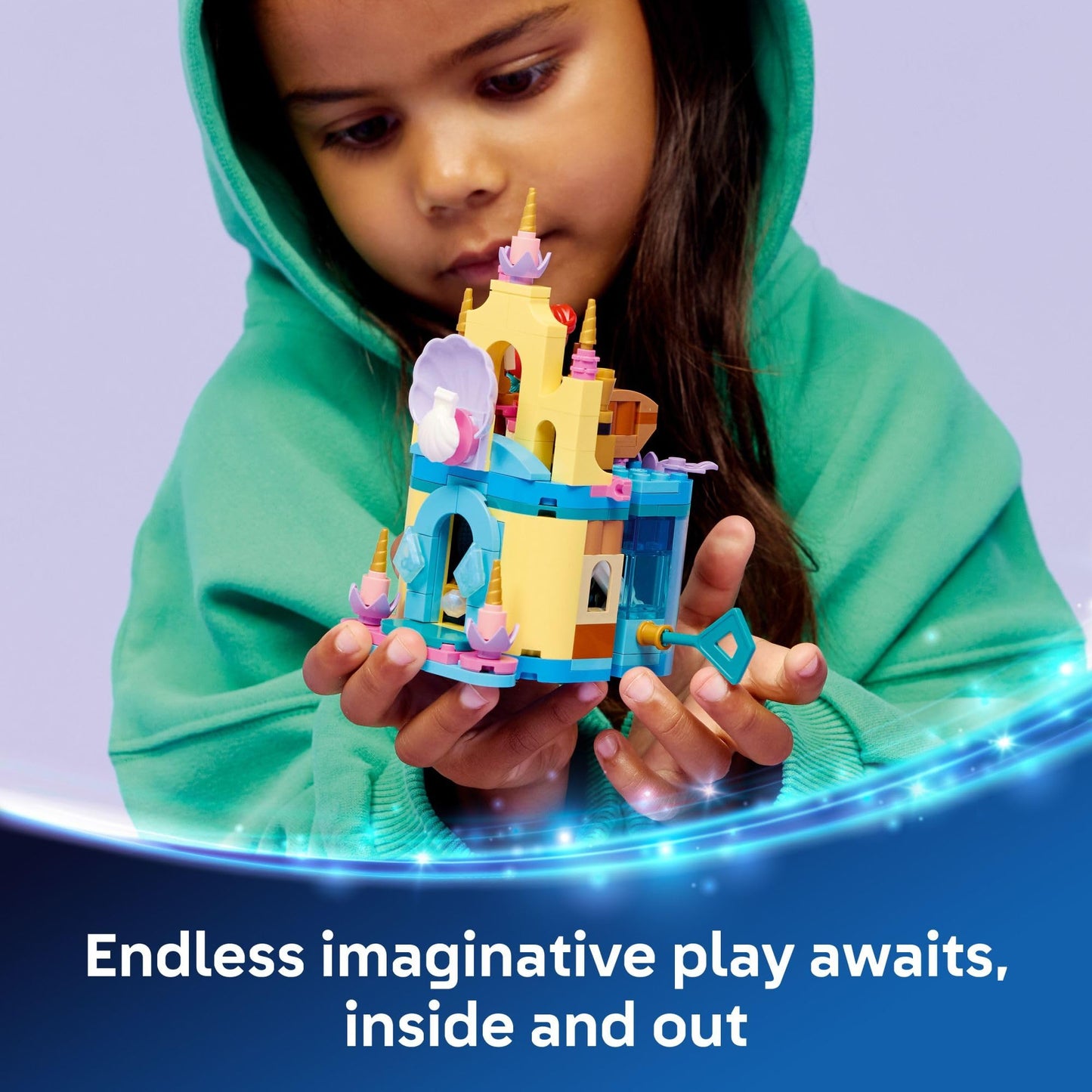 LEGO Disney Princess Ariel's Magical Mini Palace Building Toy - Little Mermaid Toys & Playset for Girls & Boys, Ages 5+ - Disney Gifts for Kids - 43285 LEGO