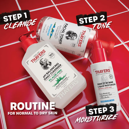 THAYERS Soak It Up 80HR Liquid Moisturizer, with HYALURONIC ACID and Snow Mushroom, Dermatologist Tested Skin Care for Normal to Dry Skin, Lightweight Formula, 75 ml 🍁 All In One Marketplace Canada