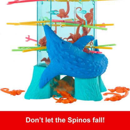 Mattel Games Kerplunk Jurassic World Rebirth Game for Kids & Family with Ocean Tower and Spinosaurus Figures Inspired by the Movie. 🍁 All In One Marketplace Canada