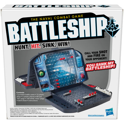 Battleship Board Game with Planes, Strategy Board Game for Kids, Family Games for 1-2 Players, Strategy Games, Ages 7 and Up (Amazon Exclusive) Hasbro Gaming