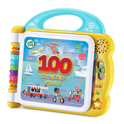 LeapFrog 100 Things That Go Book (Bilingual English-French)