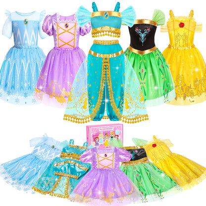 Princess Costumes for Girls, Princess Dress up Clothes for Girl 4-6 🍁 All In One Marketplace Canada