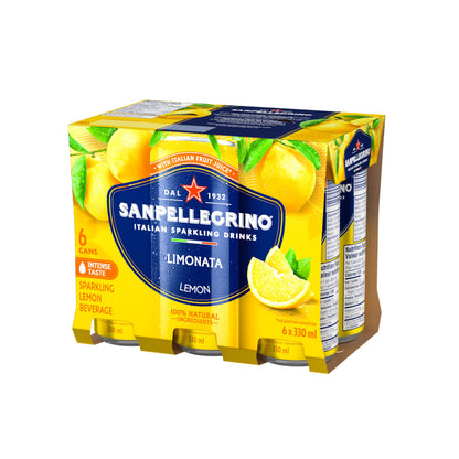 San Pellegrino Limonata Italian Sparkling Fruit Beverage, 24 x 330ml San Pellegrino