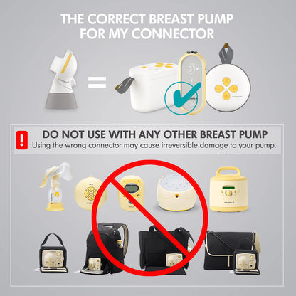 Medela PersonalFit Flex Replacement Connectors, 2 per Count, Compatible with Pump in Style MaxFlow, Swing Maxi and Freestyle Breast Pumps, Authentic Spare Parts 🍁 All In One Marketplace Canada