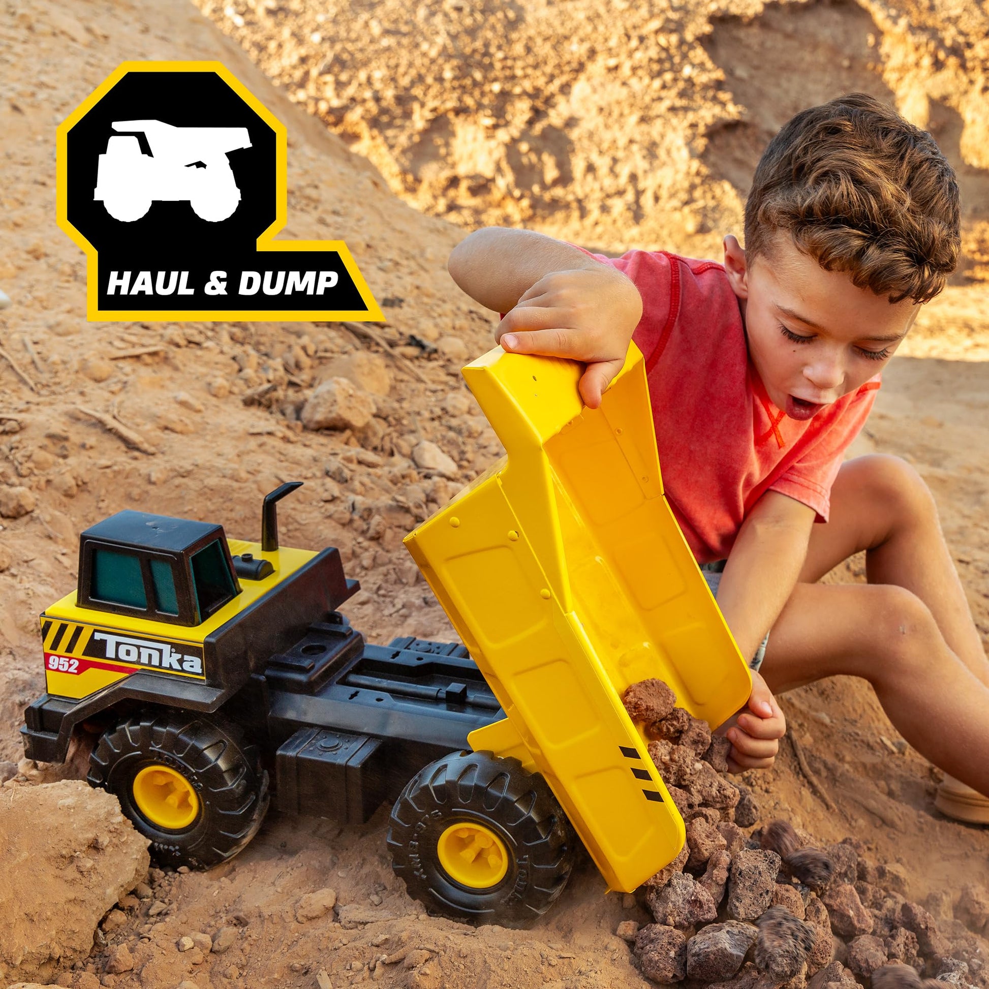 Tonka - Steel Classics Mighty Dump Truck FFP Tonka