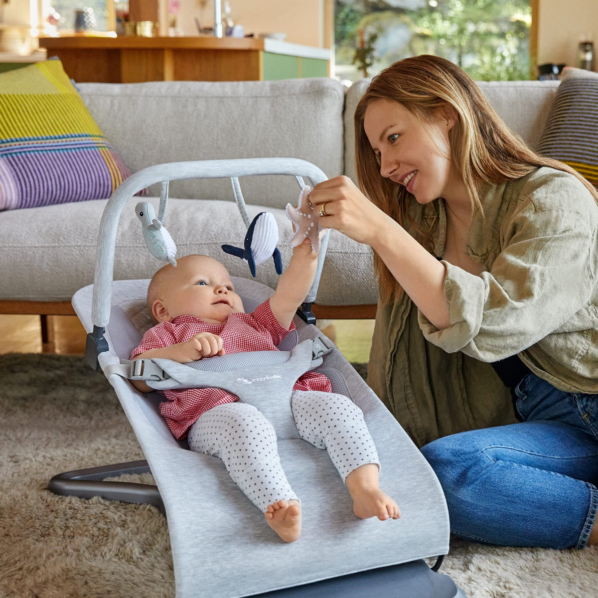 Ergobaby Evolve 3-in-1 Bouncer Toy Bar Accessory