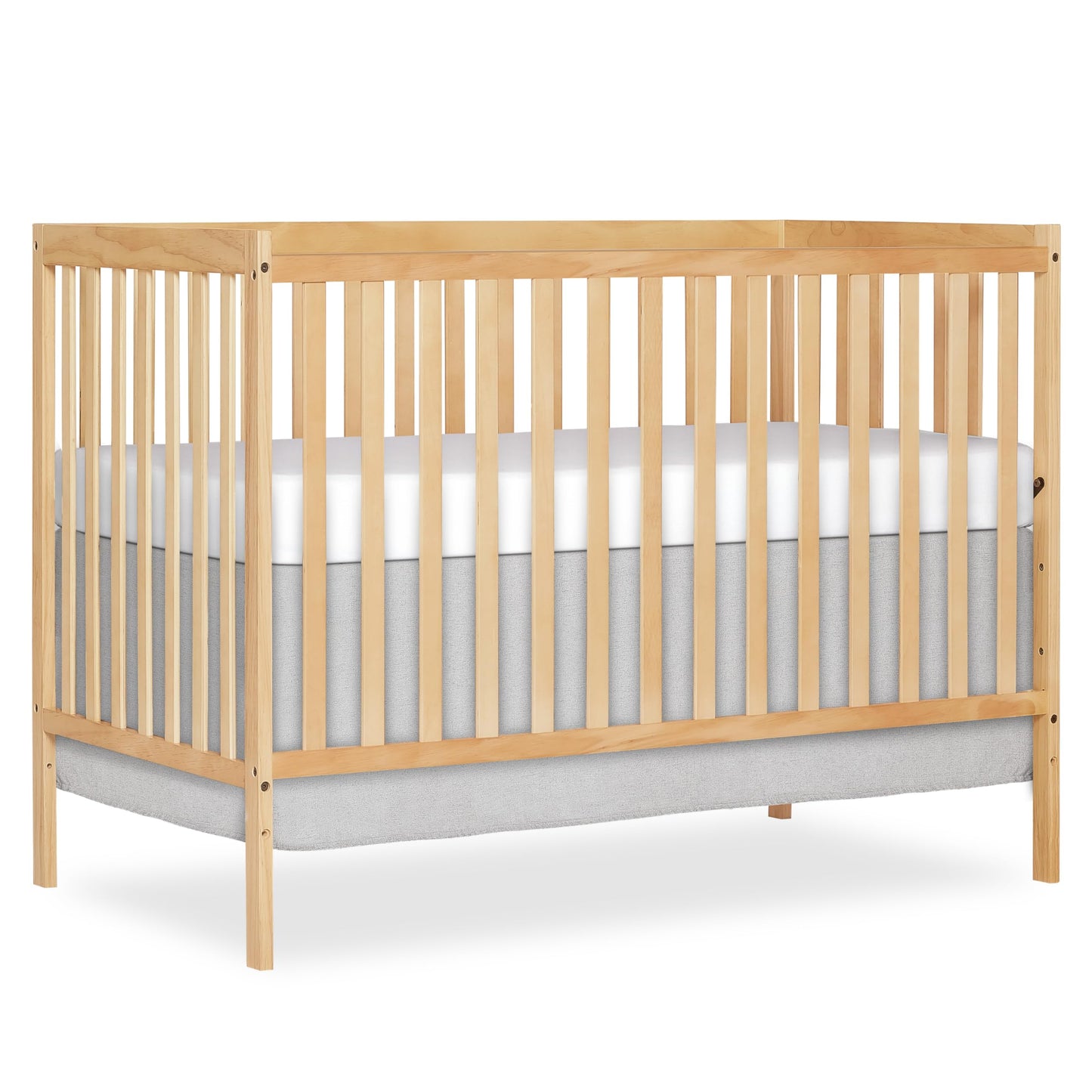 Dream On Me Synergy 5-in-1 Convertible Crib in Natural, Greenguard Gold Certified, BSA Certified, 3 Mattress Height Settings, Classic Nursery Furniture 🍁 All In One Marketplace Canada