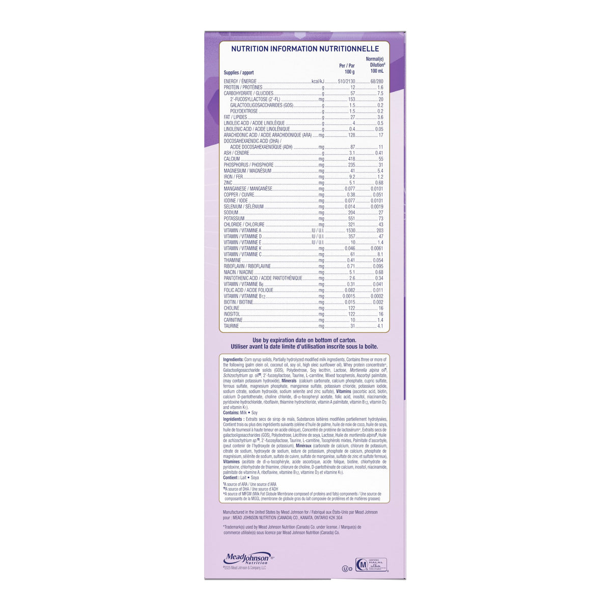 Enfamil A+ NeuroPro Gentlease, Baby Formula, Powder Refill Carton, with Brain Building DHA, 0+ Months, 2 x 431g (862g)