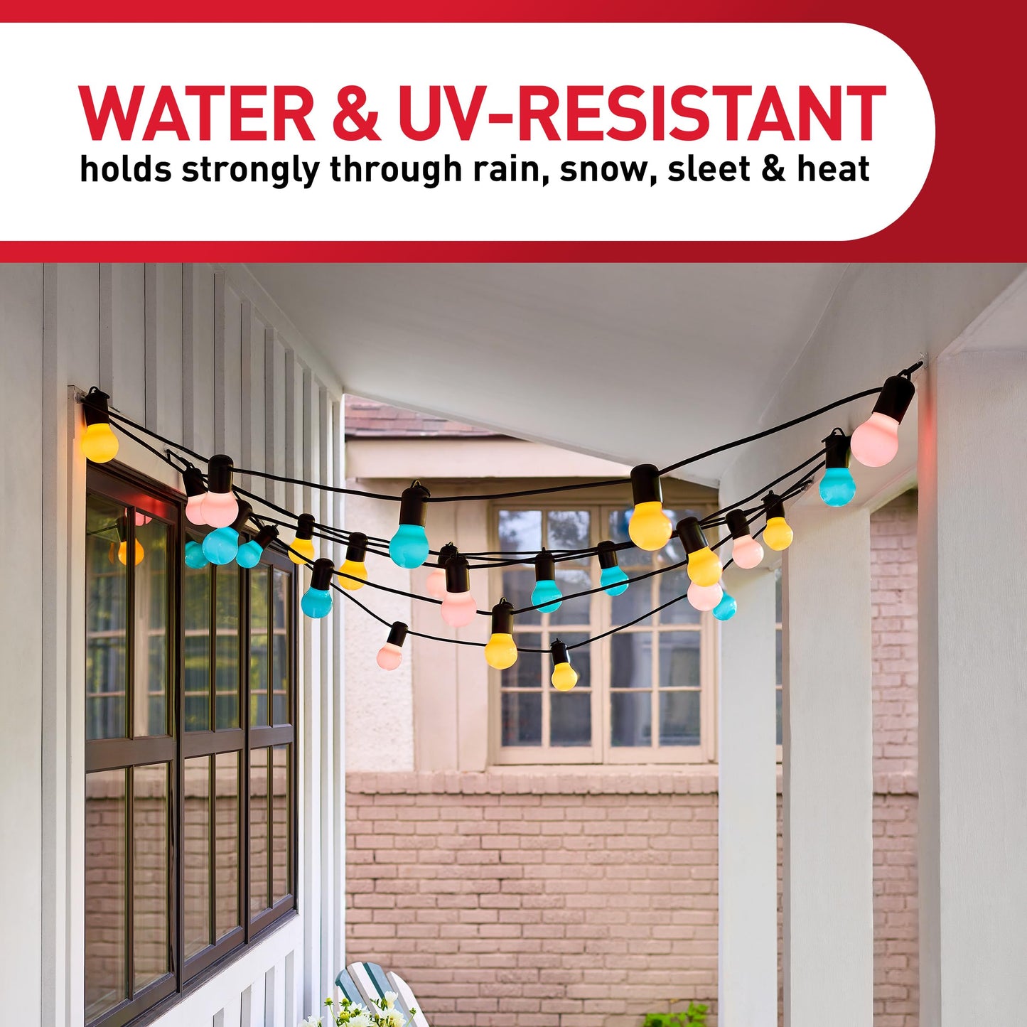 Command Outdoor Light Clips, Damage Free Hanging Outdoor Light Clips with Adhesive Strips, No Tools Wall Clips for Hanging Outdoor Lights and Cables, 20 Clear Clips and 24 Command Strips 🍁 All In One Marketplace Canada
