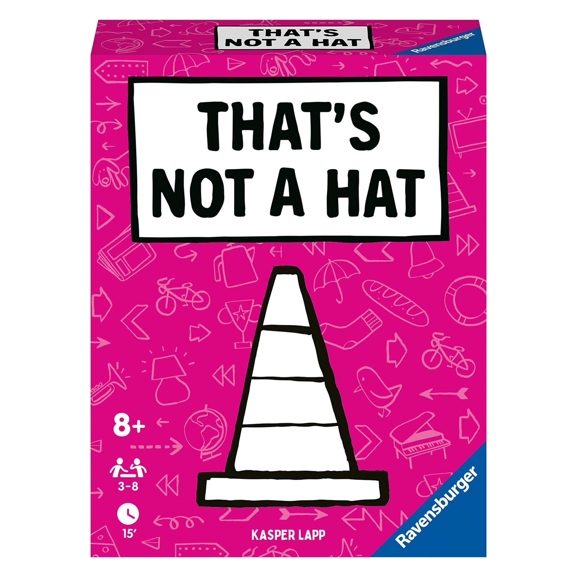 Ravensburger That's Not A Hat - Fun Bluffing & Memory Party Game for All Ages Components | Ideal for Family Gatherings | Great Replay Value | FSC-Certified Materials Ravensburger