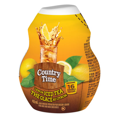 Country Time Lemon Iced Tea Liquid Drink Mix, 48 mL Bottle (Pack of 12) 🍁 All In One Marketplace Canada
