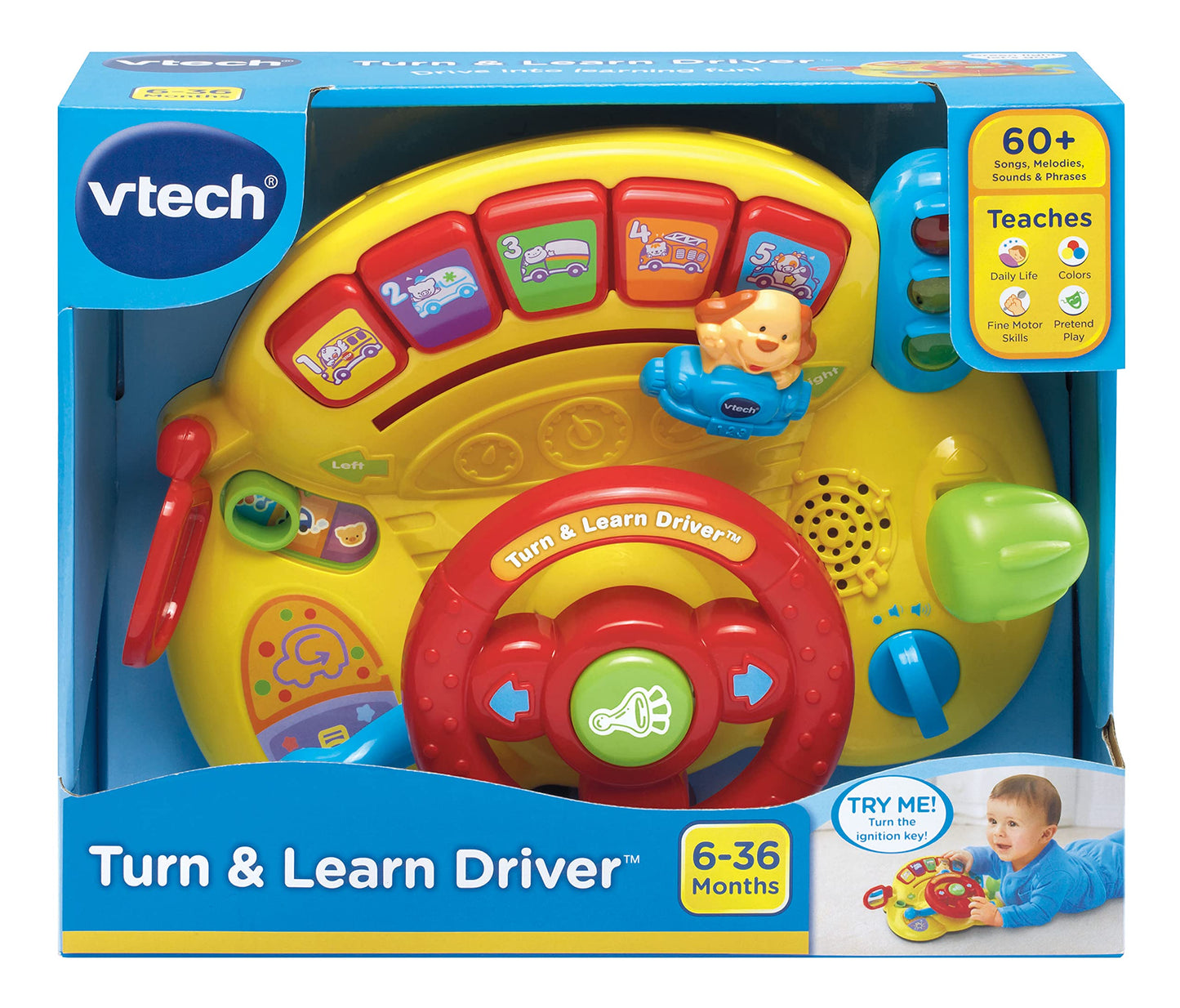 VTech Turn & Learn Driver (English Version) 🍁 All In One Marketplace Canada