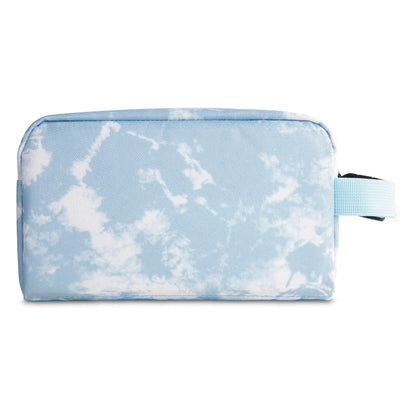 PackIt® Freezable Snack Box, Blue Sky, Built with ECOFREEZE® Technology, Collapsible, Reusable, Zip Closure with Buckle Handle, Designed for Work Snacks, Fresh Snacks On the Go, Adults, and All Ages