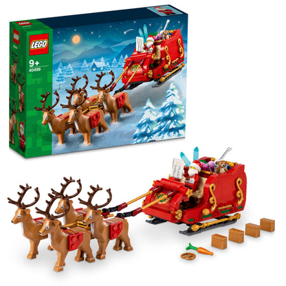 LEGO Santa’s Sleigh Christmas Toy Building Set for Kids Ages 9-13, Comes with a Santa Figurine & Reindeer, Gift for Boys and Girls, Holiday Home Decor, 40499 🍁 All In One Marketplace Canada