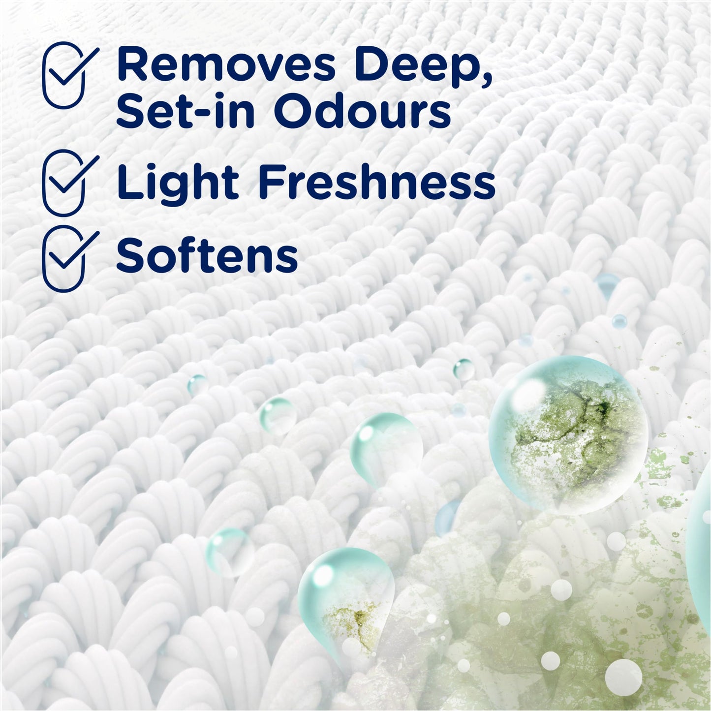 Downy Purifying Rinse Laundry Odour Remover, Cool Cotton Scent, Fabric Softener and Laundry Odour Removal Rinse, Fights Odours at the source, HE Compatible, 1.83 L
