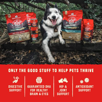 Stella & Chewy's Wild Red Dry Dog Food Raw Blend High Protein Grain & Legume Free Red Meat Recipe, 1.58kg Bag Stella & Chewy's