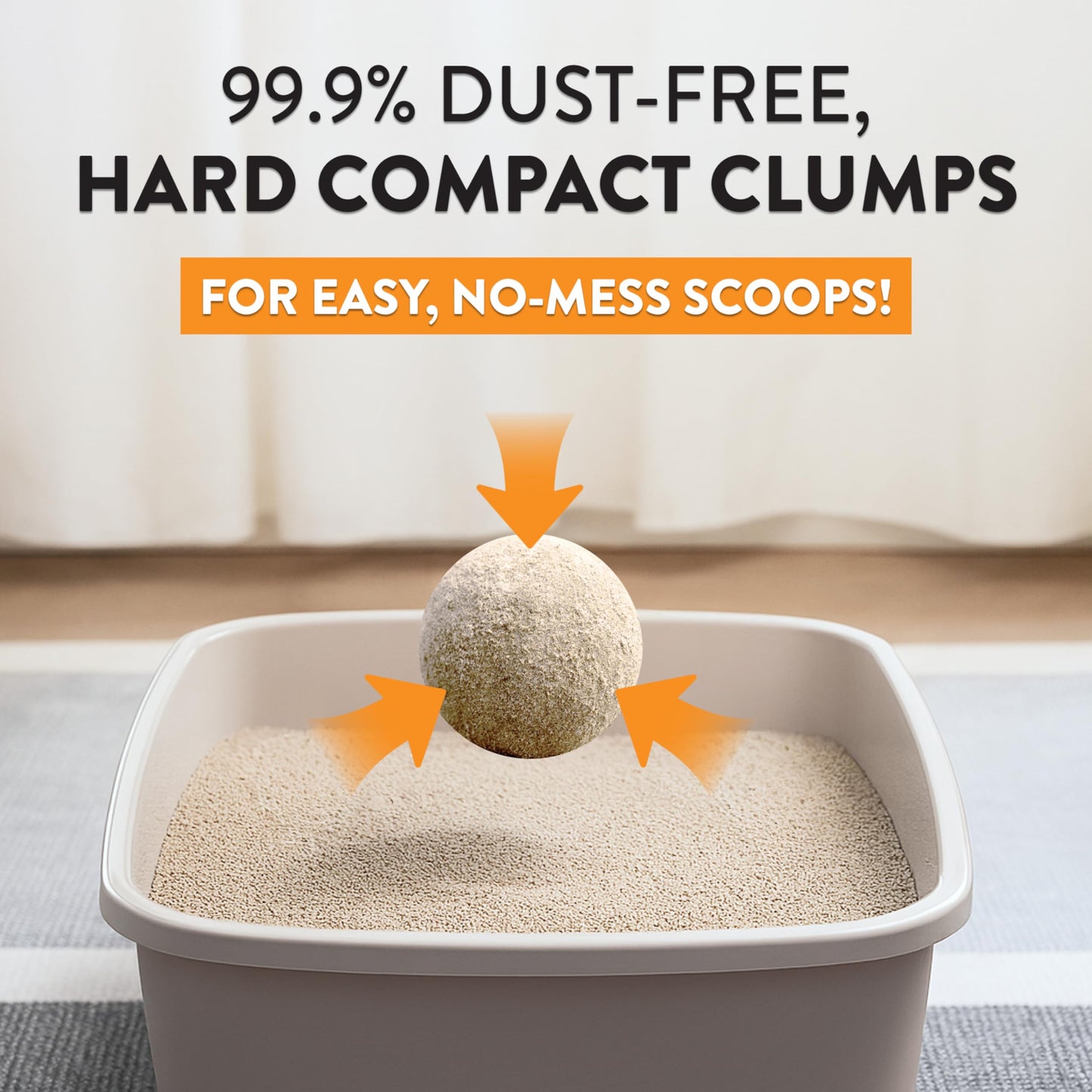 ARM & HAMMER Hardball Clumping Litter, Platinum Formula, Lightweight, Easy No-Mess Scooping, 3.86 KG 🍁 All In One Marketplace Canada