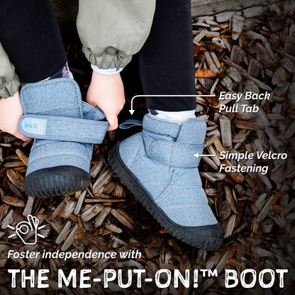 Jan & Jul Toasty-Dry Winter Booties for Toddlers (Soft Brown, US 7) 🍁 All In One Marketplace Canada