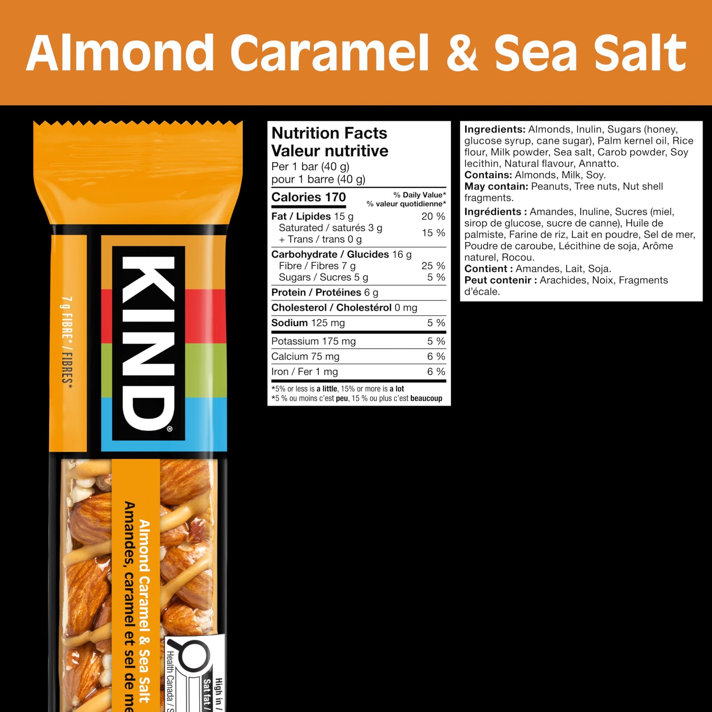 KIND Nut Bars Variety Pack - 15 Count Gluten Free Snack Bars