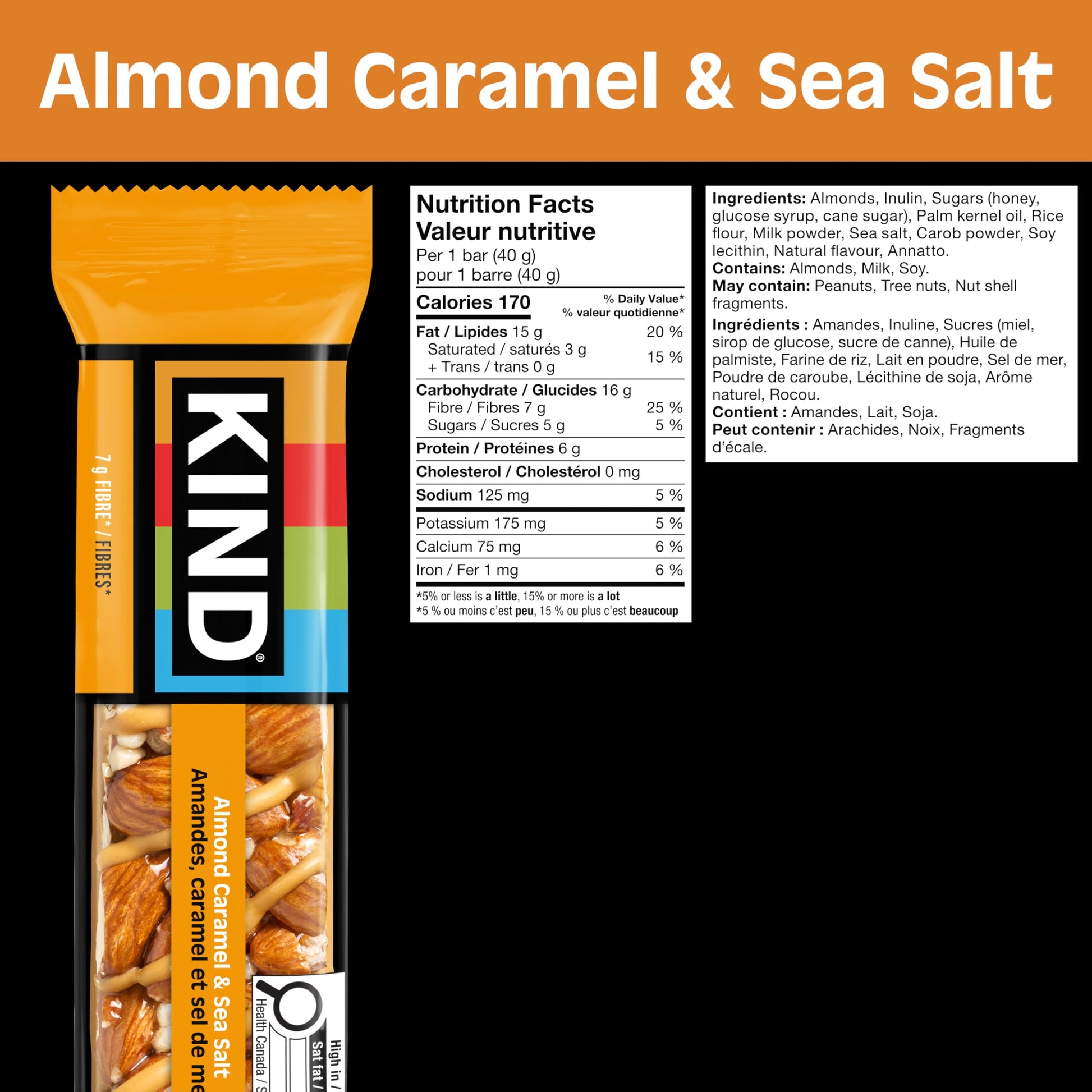 KIND Nut Bars Variety Pack - 15 Count Gluten Free Snack Bars