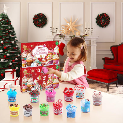 Funewest 24 Days Slime Christmas Advent Calendar 2026 for Kids Teen Girl 🍁 All In One Marketplace Canada