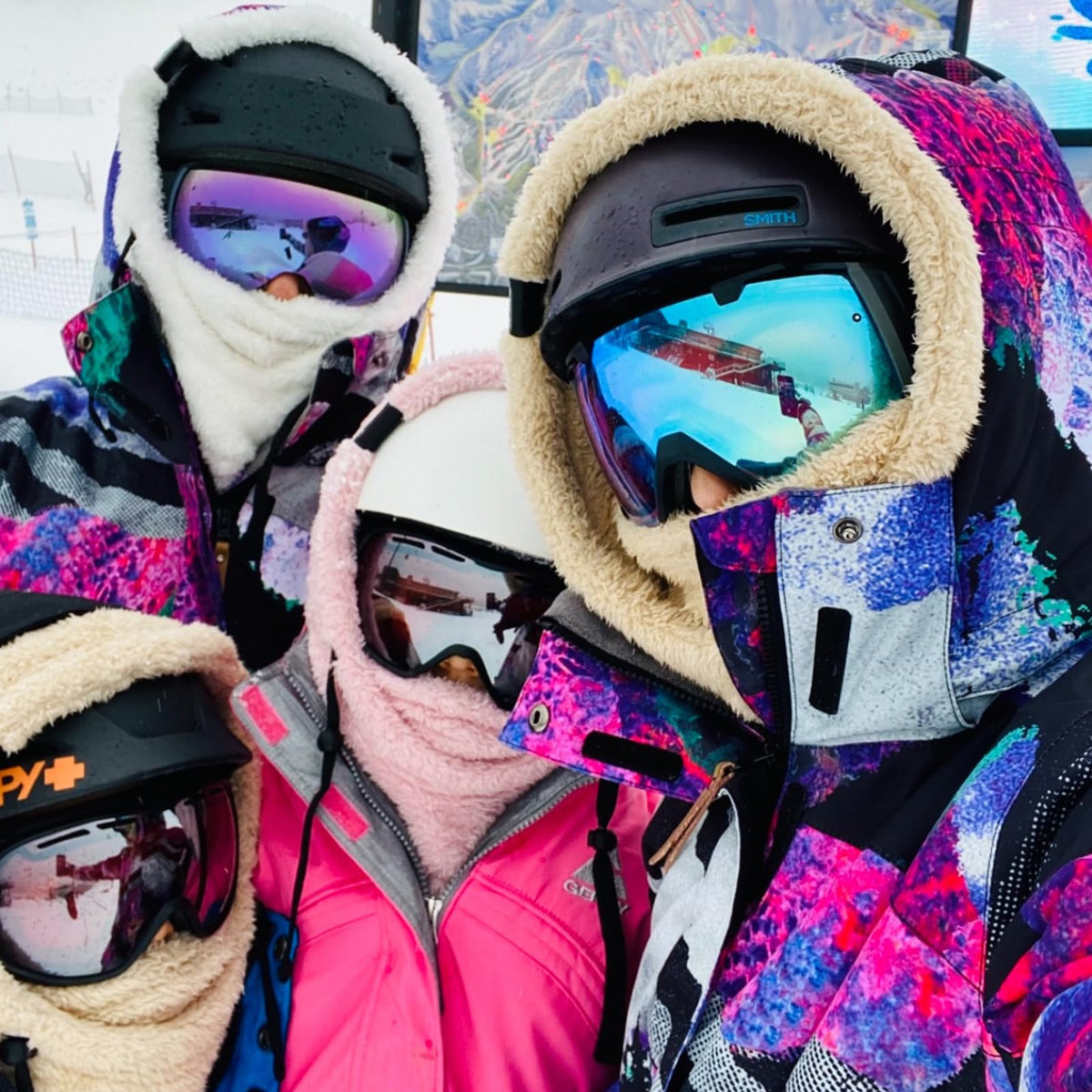 Senllen Balaclava Cold Weather Fleece Ski Mask Winter Thermal Sherpa Hood 🍁 All In One Marketplace Canada