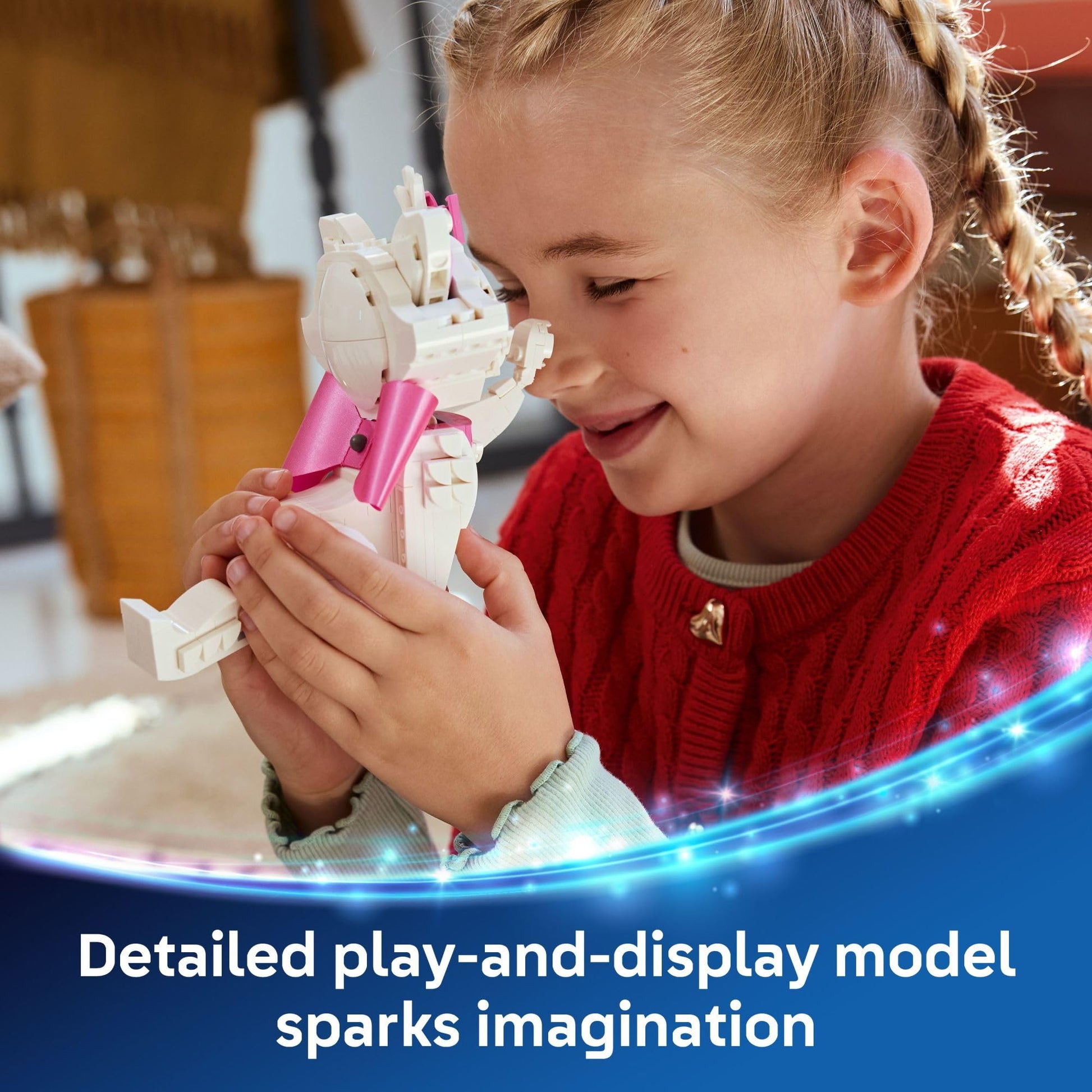 LEGO Disney The Aristocats Adorable Marie Toy Building Set - Bedroom or Desk Decor for Girls & Boys, Ages 7+ - Disney Gifts for Kids & Fans - 43286 LEGO