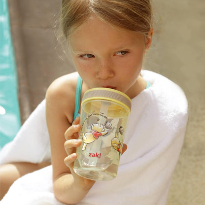 Zak Designs Winnie the Pooh Kelso 15oz Leak-Proof Toddler Cups, 2-Pack