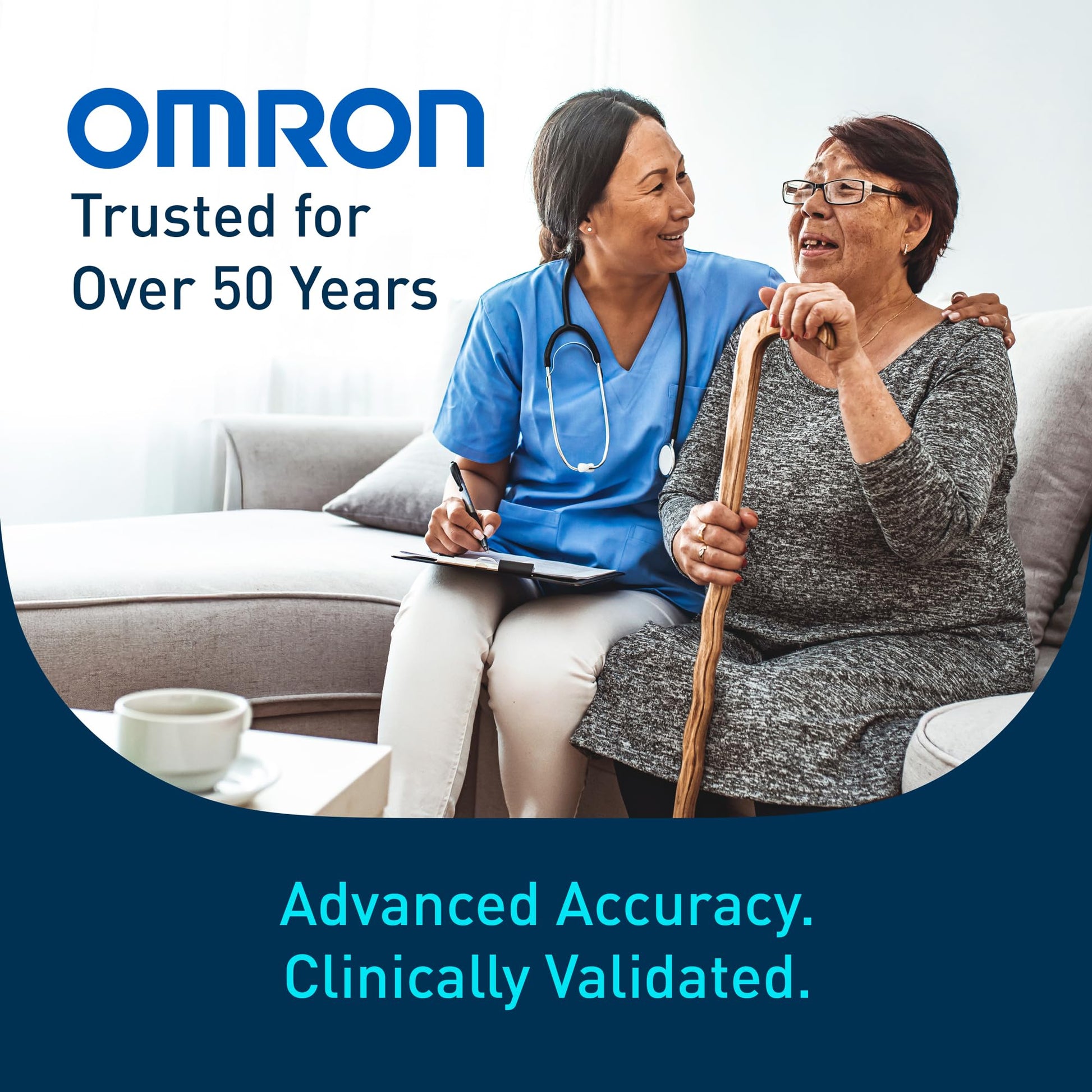 Omron Silver Upper Arm Blood Pressure Monitor Omron