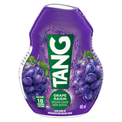 Tang Grape Liquid Drink Mix, 48 mL Bottle (Pack of 12) TANG