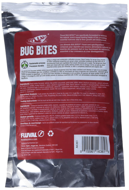 Fluval Bug Bites Cichlid Formula, 5-7 mm Pellets, 450 g Fluval