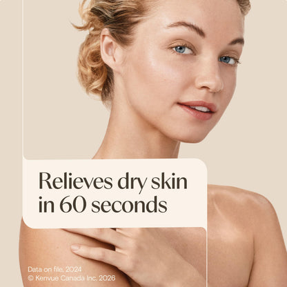 Aveeno Skin Relief Moisturizing Body Lotion Heals Very Dry, Sensitive Skin, fast absorbing Lotion with Soothing Triple Oat & Shea Butter Formula, Fragrance Free Lotion, Non-Comedogenic, 975mL