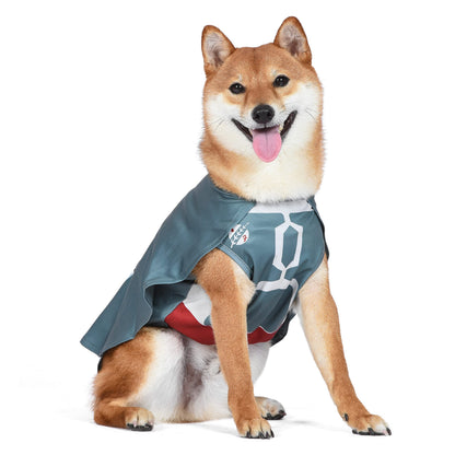 Costume d'Halloween pour chien Star Wars Boba Fett – Costume de chasseur de primes Star Wars sous licence officielle pour chien avec cape attachée, polyester lavable en machine, taille grand