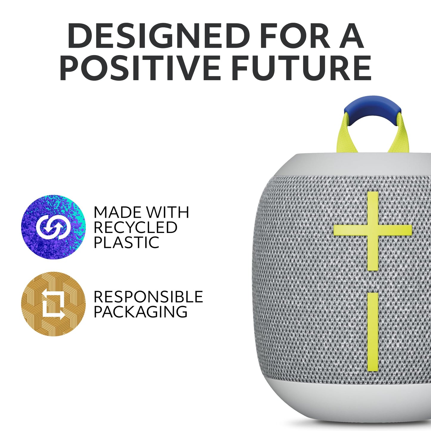 Ultimate Ears WONDERBOOM 4 Portable Waterproof Bluetooth Speaker with Big Bass and 360-Degree Sound, Dustproof Floating Speaker with 131ft (40m) Range - Gray 🍁 All In One Marketplace Canada