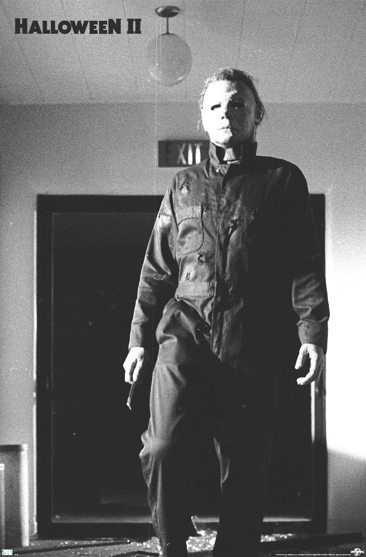 Halloween II - Michael Hallway Wall Poster