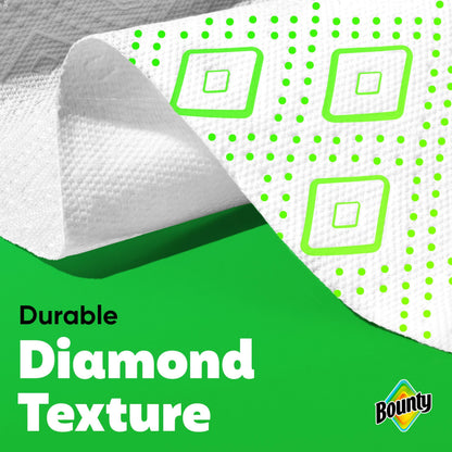 Bounty Paper Towels Select-A-Size White, 12 Double Rolls = 24 Regular Rolls