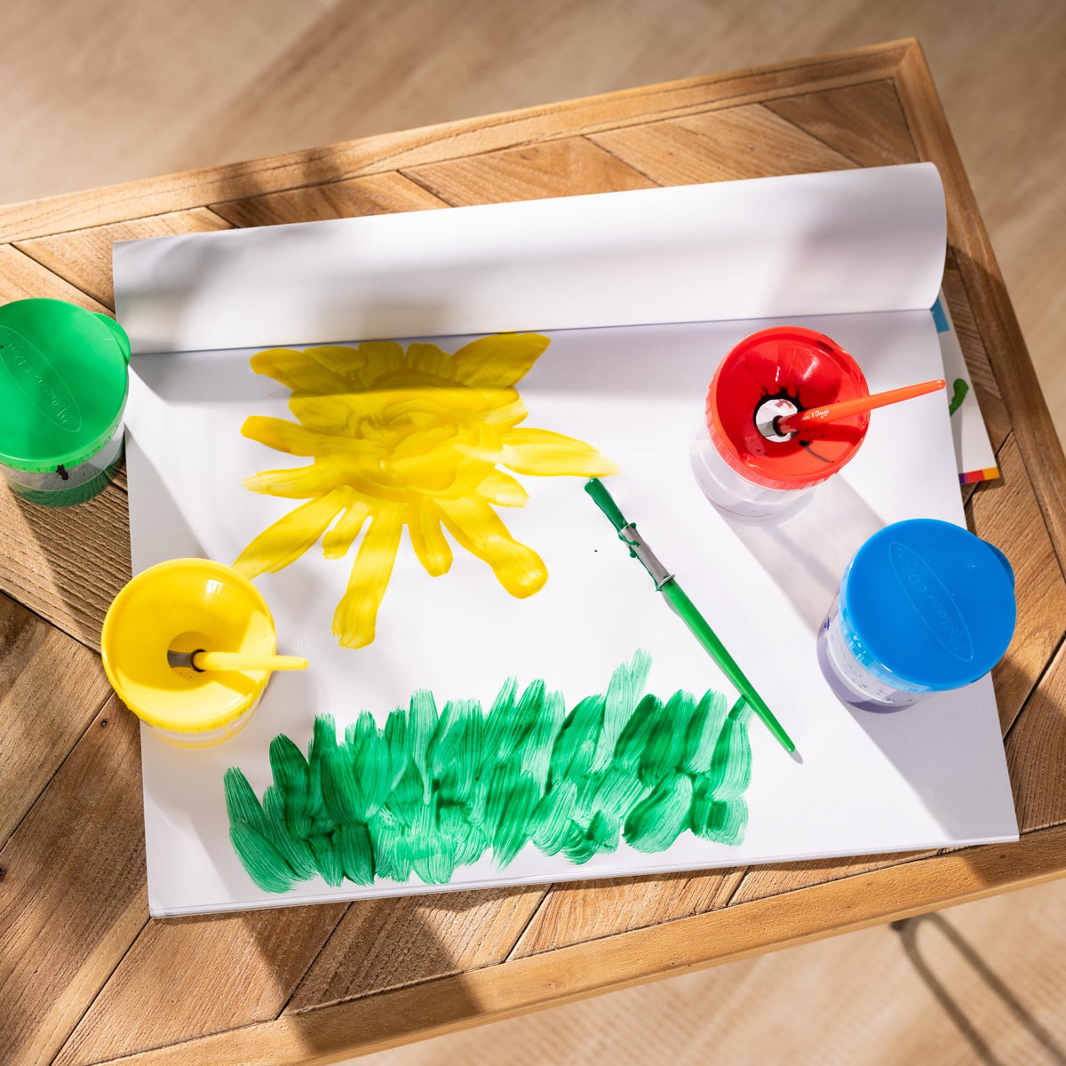 Melissa & Doug Finger Paint Paper Pad 2-Pack Kids Art Supply