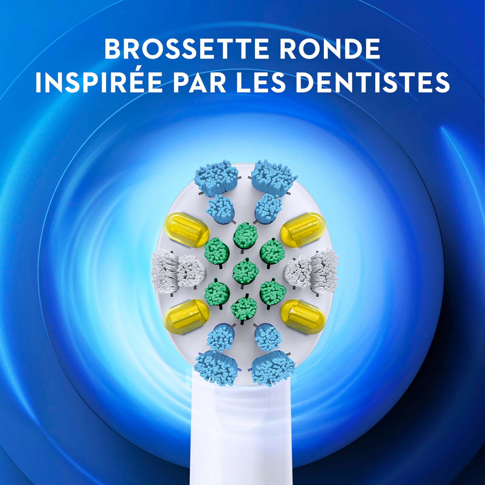 Oral-B Pro 300 Floss Action Vitality Electric Toothbrush with (1) Brush Head, Rechargeable, White