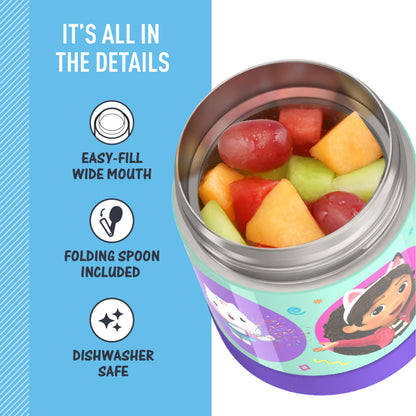 THERMOS FUNTAINER Kids Food Jar with Spoon, 10oz, Gabbys Dollhouse 🍁 All In One Marketplace Canada