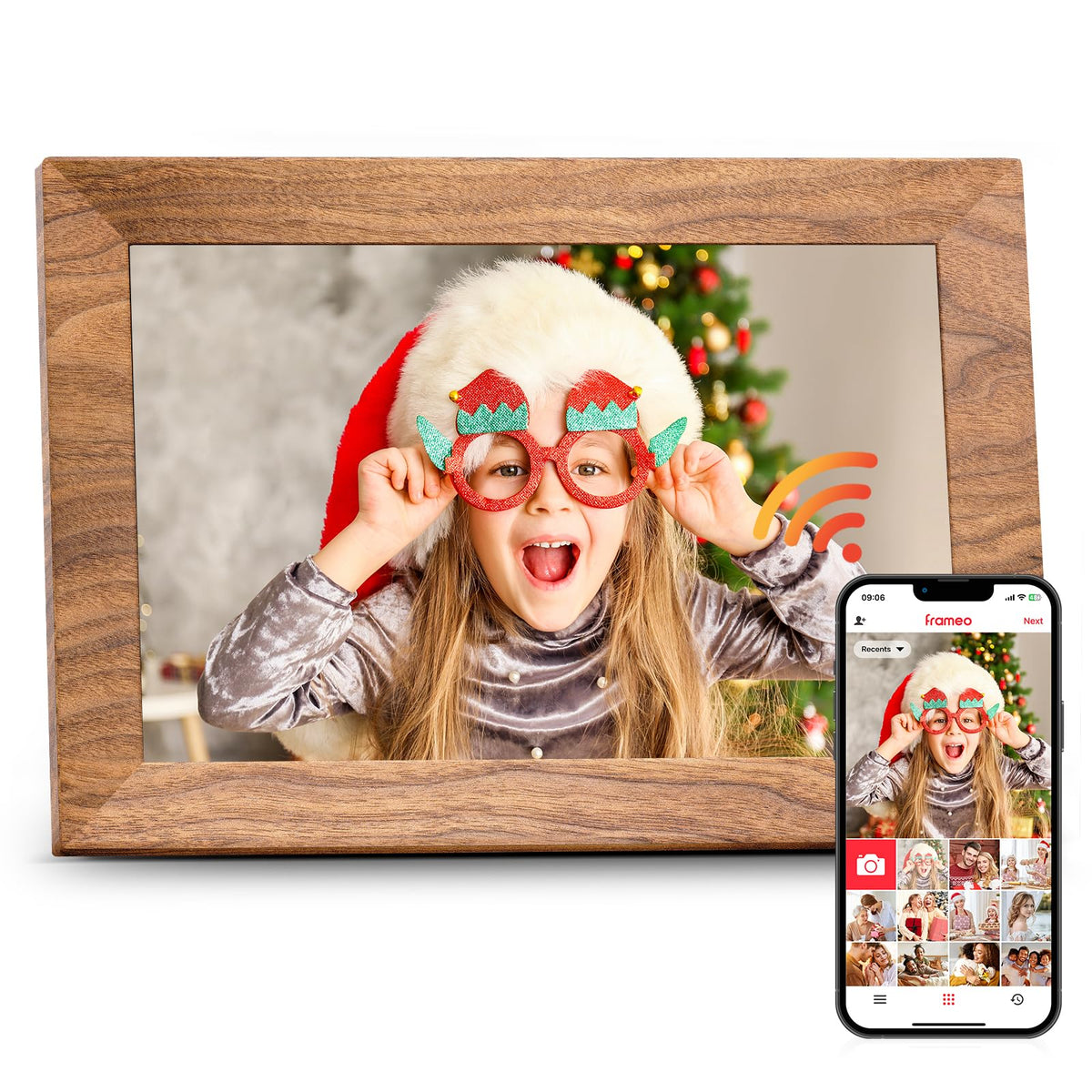 Frameo 10.1" Digital Picture Frame, 32GB Memory WiFi Electronic Photo Frame 🍁 All In One Marketplace Canada