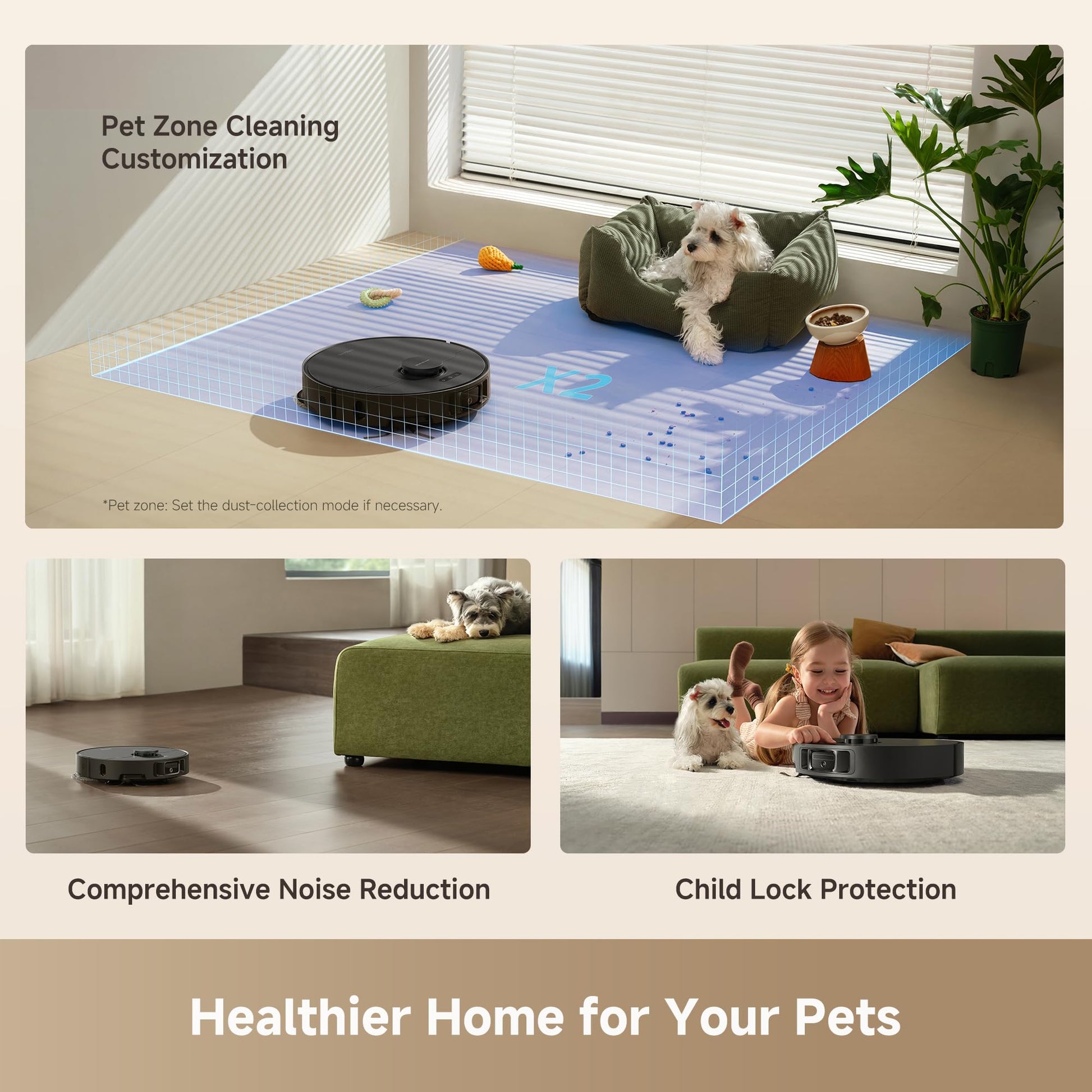 DREAME L40 Ultra Gen 2 Robot Vacuum and Mop with 25,000Pa Suction, Extendable Side Brush and Mop, All-in-One Self-Emptying & Cleaning Dock, Voice & App Control, Black - Available at All In One Marketplace Canada