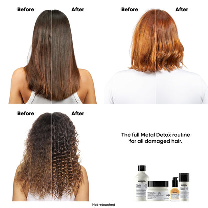 L'Oréal Professionnel Metal Detox Shampoo, Sulfate-Free Anti-Metal Cleanser for Color Treated & Damaged Hair, Reduces Breakage - Available at All In One Marketplace Canada